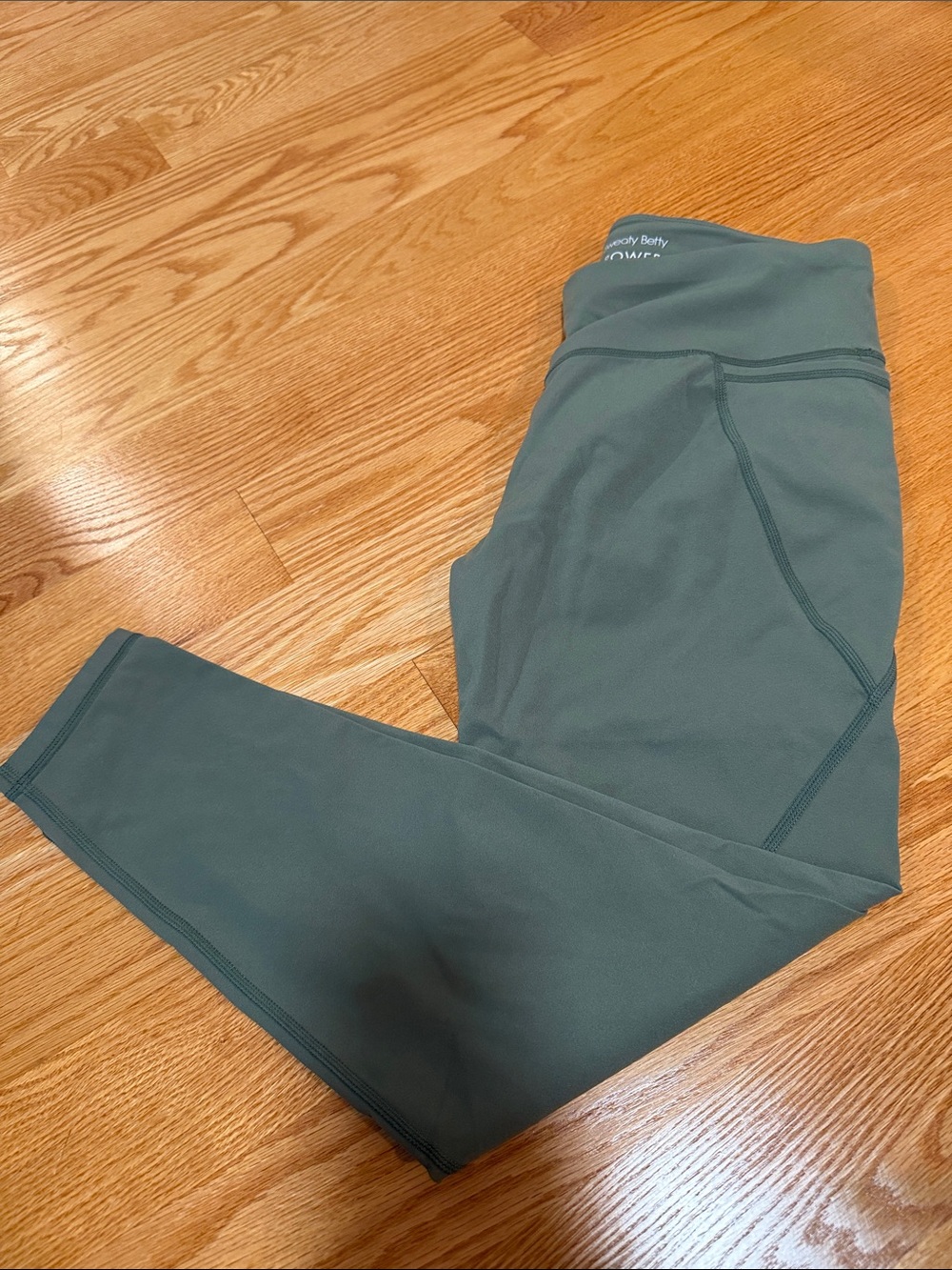 Sweaty Betty Girls' Olive Green Leggings